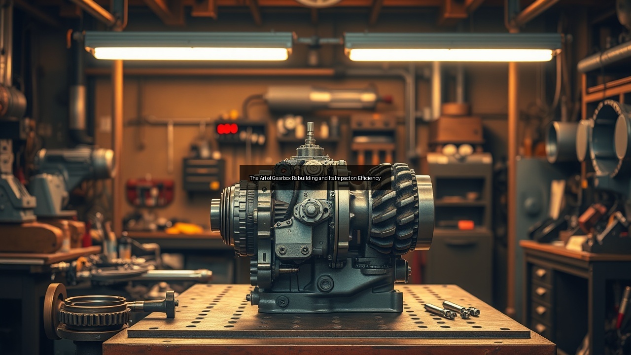 overhaul gearbox rebuilds repair gearbox rebuilding preventative maintenance